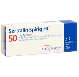 SERTRALINE Spirig HC cpr pell 50 mg 30 pce
