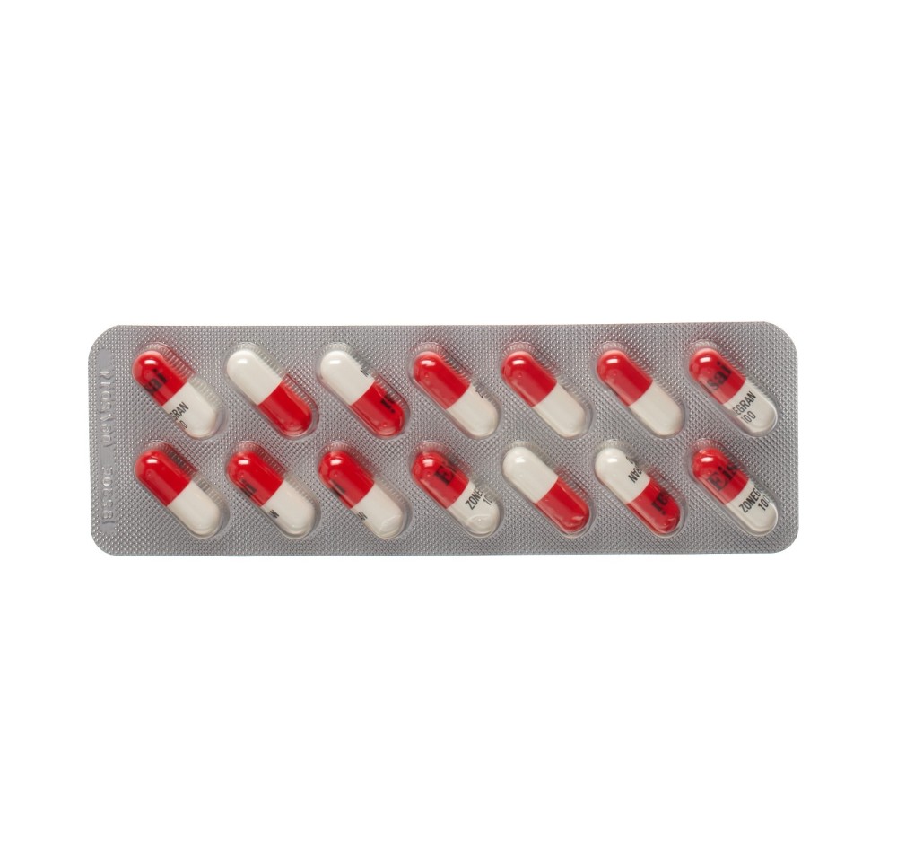 ZONEGRAN caps 100 mg 98 pce ZONEGRAN caps 100 mg 98 pce