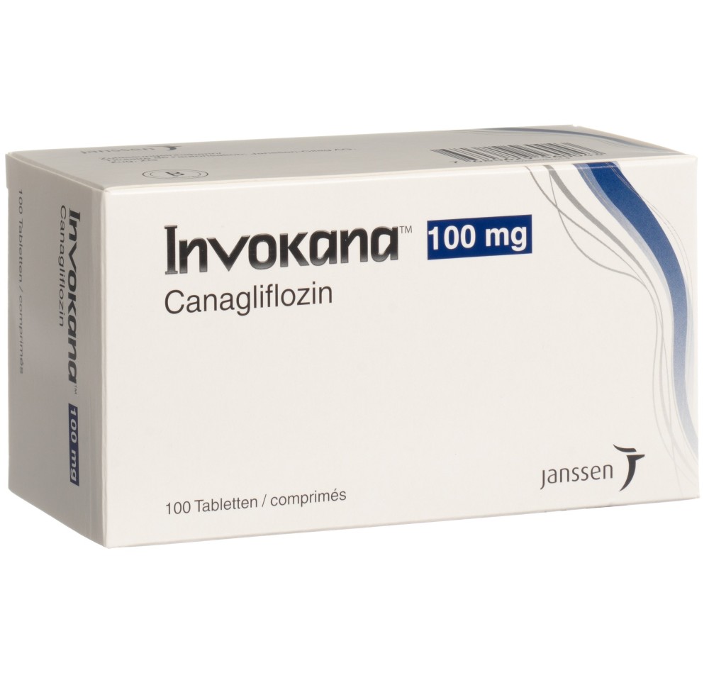 INVOKANA cpr pell 100 mg 100 pce INVOKANA cpr pell 100 mg 100 pce