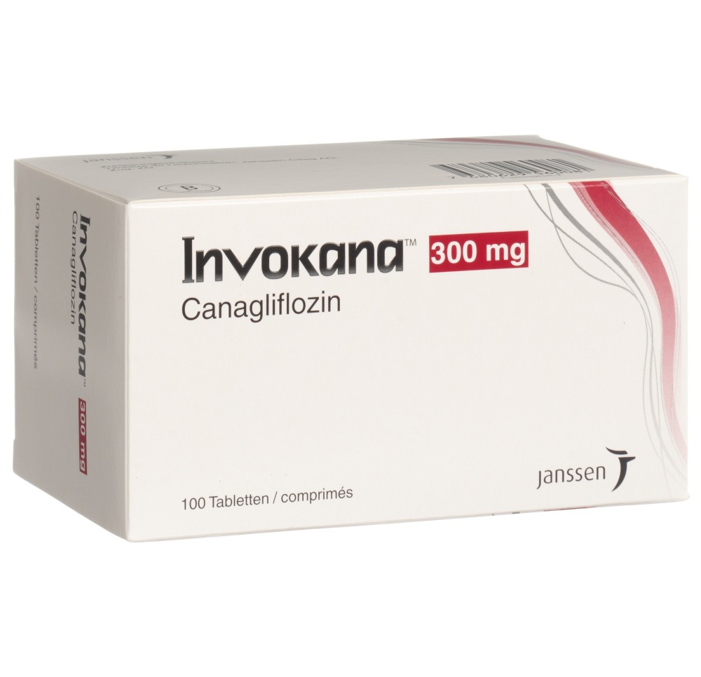 INVOKANA cpr pell 300 mg 100 pce INVOKANA cpr pell 300 mg 100 pce