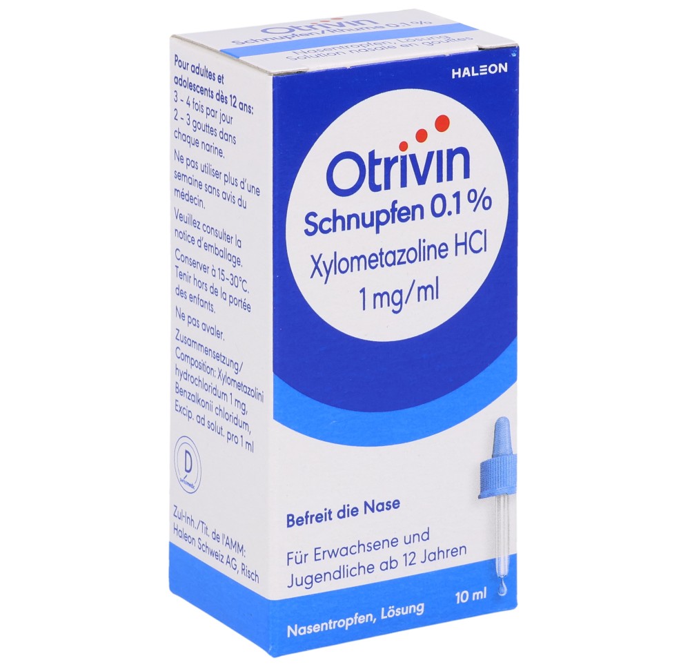 OTRIVIN Rhume gtt nas 0.1 % fl 10 ml OTRIVIN Rhume gtt nas 0.1 % fl 10 ml
