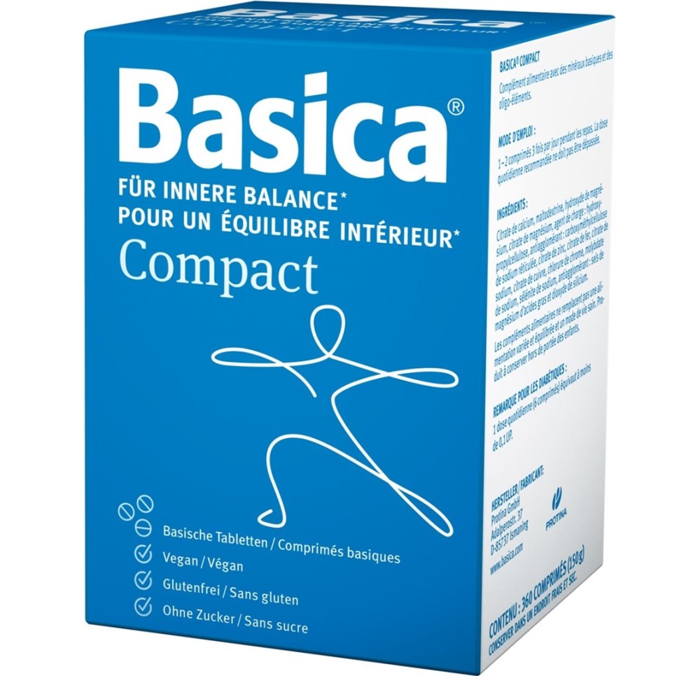 BASICA Compact comprimés sels minéraux 360 pce