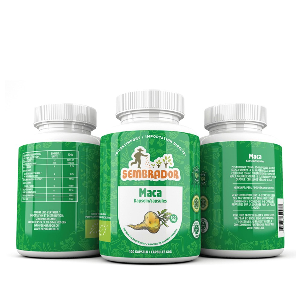 SEMBRADOR maca caps bio 70 g SEMBRADOR maca caps bio 70 g