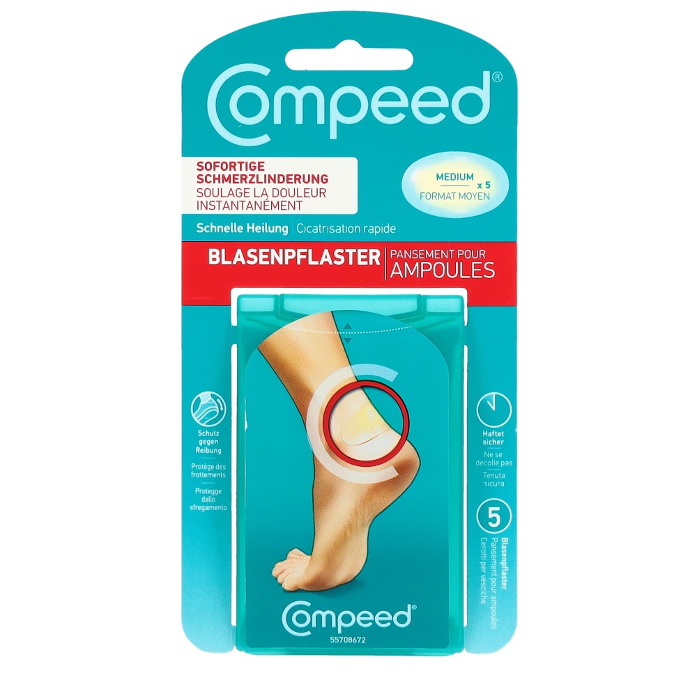 COMPEED pansement ampoules M 5 pce