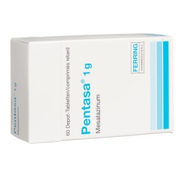 PENTASA cpr dépôt 1 g 60 pce