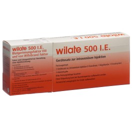 WILATE subst sèche 500 UI c solv flac