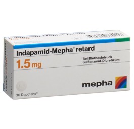 INDAPAMID Mepha retard depotabs 1.5 mg 30 pce