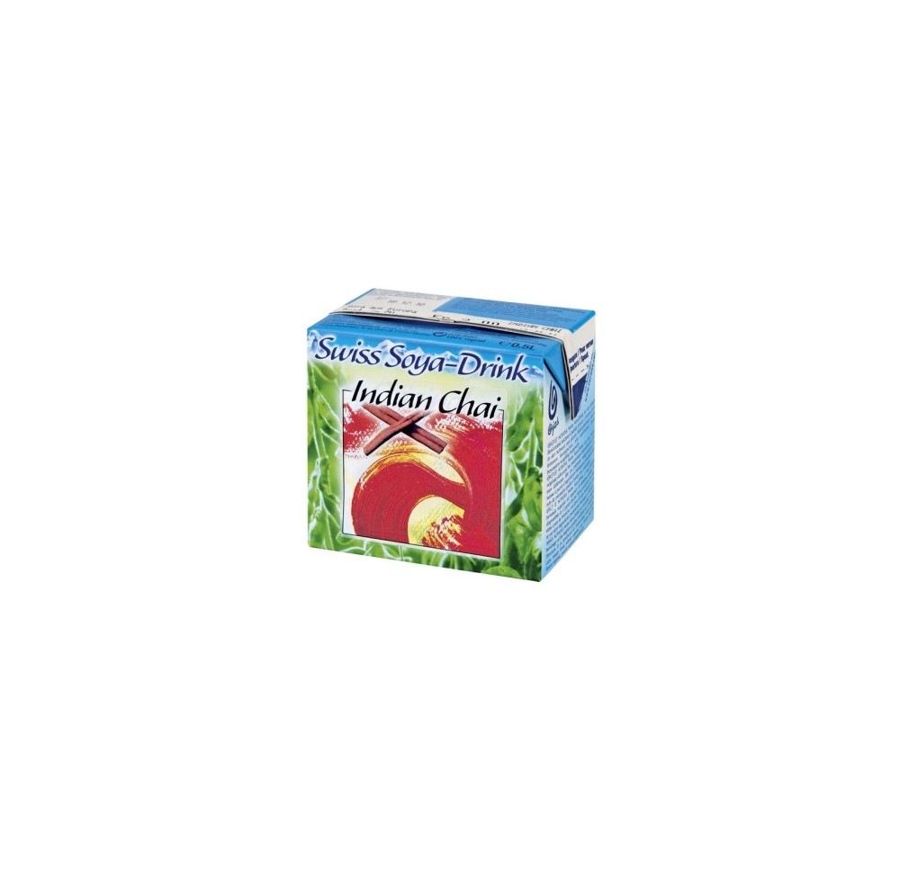 SOYANA SWISS sojadrink india chai bio tétra 5 dl SOYANA SWISS sojadrink india chai bio tétra 5 dl