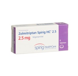 ZOLMITRIPTAN Spirig HC cpr 2.5 mg 6 pce