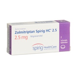 ZOLMITRIPTAN Spirig HC cpr orodisp 2.5 mg 2 pce