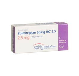 ZOLMITRIPTAN Spirig HC cpr orodisp 2.5 mg 6 pce