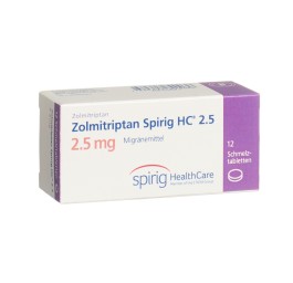 ZOLMITRIPTAN Spirig HC cpr orodisp 2.5 mg 12 pce