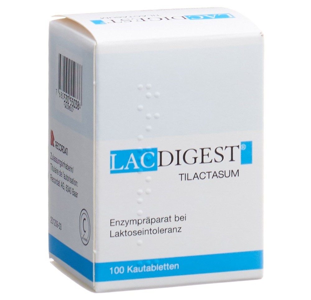 LACDIGEST cpr croquer bte 100 pce
