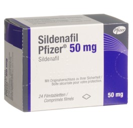 SILDENAFIL Pfizer cpr pell 50 mg 24 pce