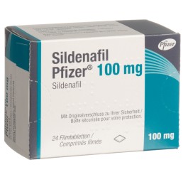 SILDENAFIL Pfizer cpr pell 100 mg 24 pce