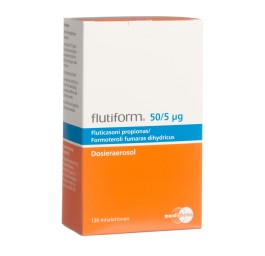 FLUTIFORM 50/5 aéros doseur 120 dos