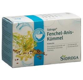 SIDROGA fenouil anis cumin 20 sach 2 g