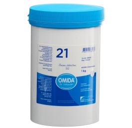 OMIDA SCHÜSSLER no21 zinc chlor cpr 12 D 1000 g