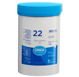 OMIDA SCHÜSSLER no22 calc carb cpr 12 D bte 1000 g