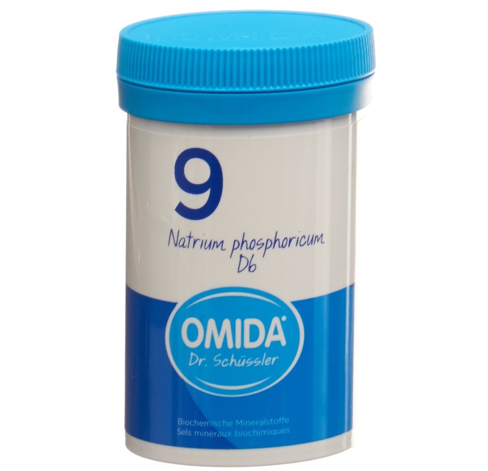 OMIDA SCHÜSSLER no9 natr phos cpr 6 D bte 100 g