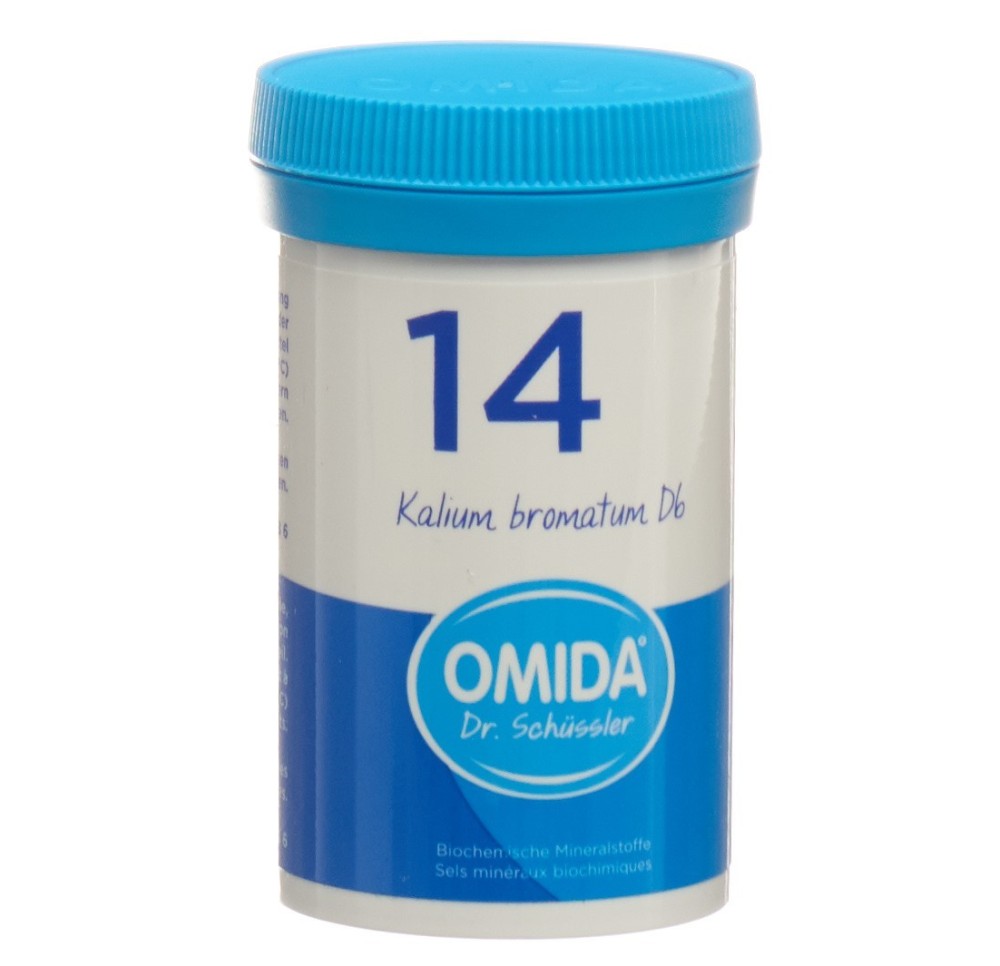 OMIDA SCHÜSSLER no14 kal brom cpr 6 D bte 100 g