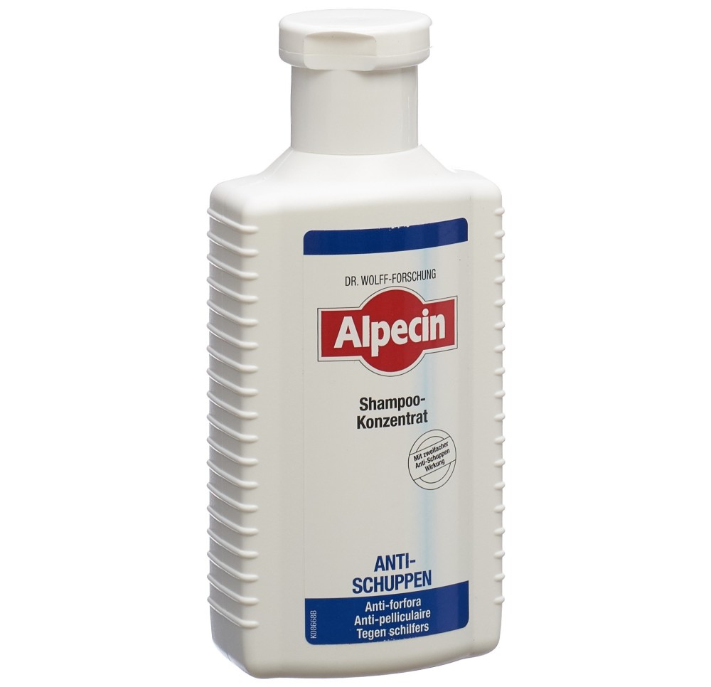 ALPECIN shampooing conc anti pellicules fl 200 ml ALPECIN shampooing conc anti pellicules fl 200 ml