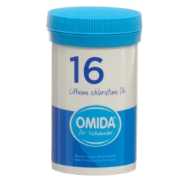 OMIDA SCHÜSSLER no16 lithi chlor cpr 6 D bte 100 g
