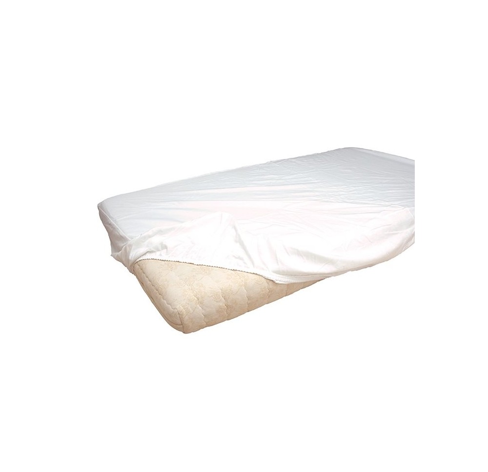 SUPRIMA drap de lit 100x200cm molleton blanc