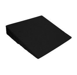 SAHAG traversin avec taie 38x38x8cm noir