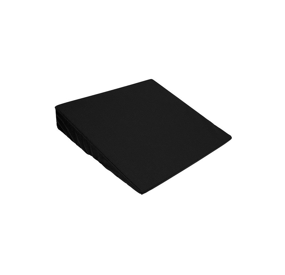 SAHAG traversin avec taie 38x38x8cm noir