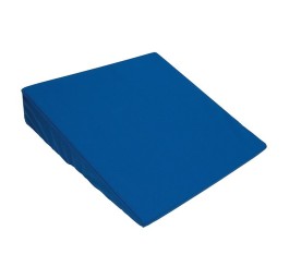 SAHAG traversin avec taie 38x38x8cm bleu