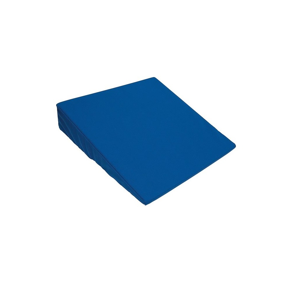 SAHAG traversin avec taie 38x38x8cm bleu