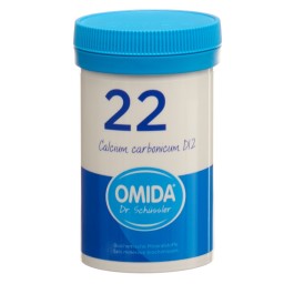 OMIDA SCHÜSSLER no22 calc carb cpr 12 D bte 100 g