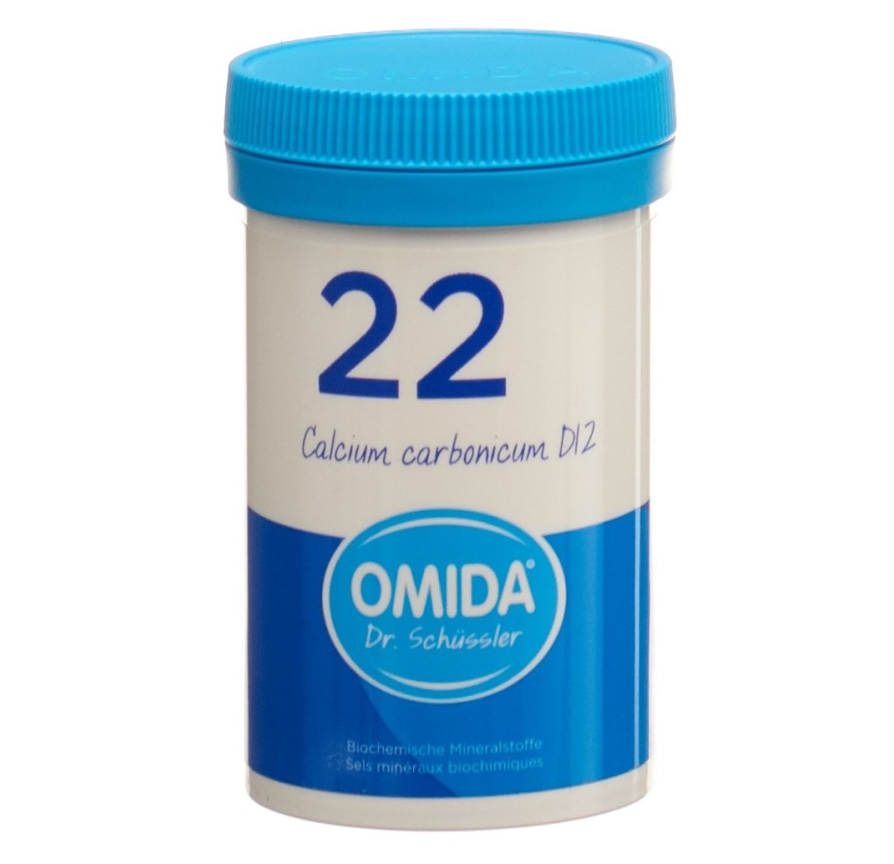 OMIDA SCHÜSSLER no22 calc carb cpr 12 D bte 100 g