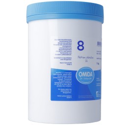 OMIDA SCHÜSSLER no8 natr chlor cpr 6 D bte 1000 g