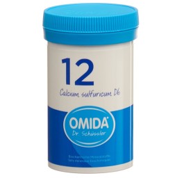 OMIDA SCHÜSSLER no12 calc sulf cpr 6 D bte 100 g