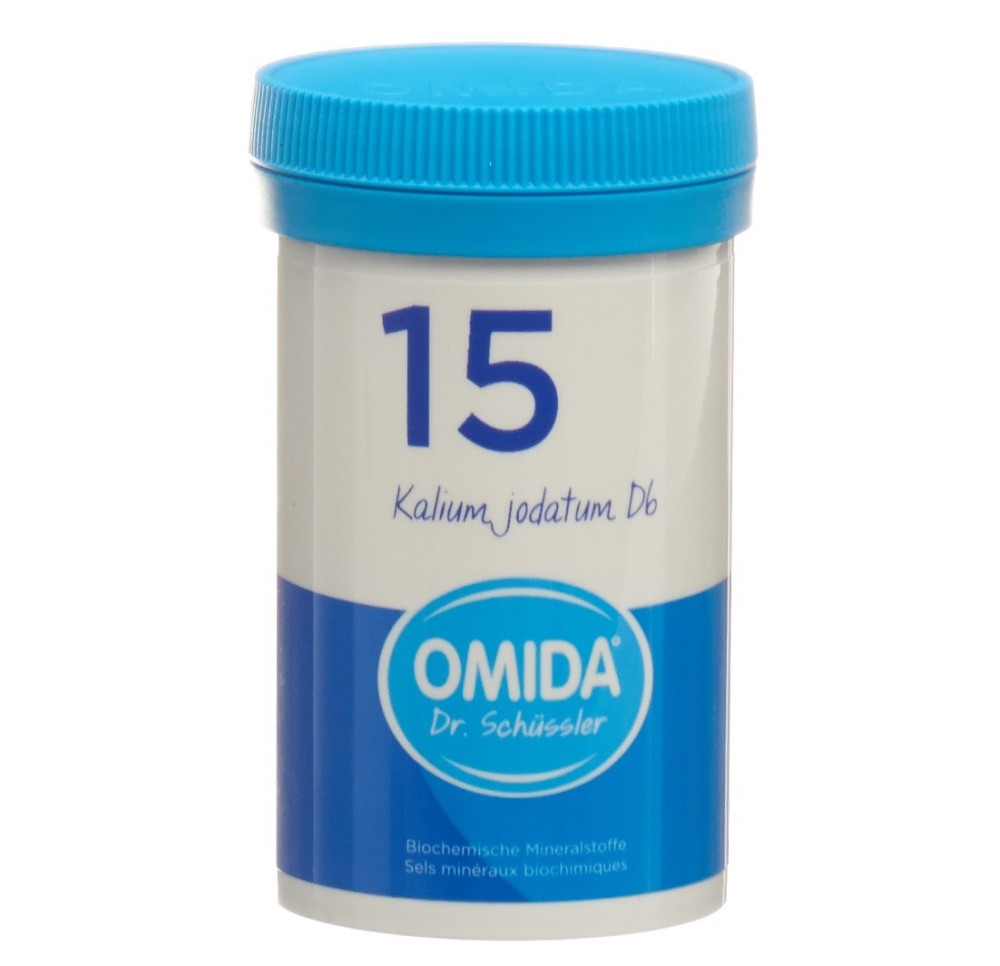 OMIDA SCHÜSSLER no15 kal jod cpr 6 D bte 100 g