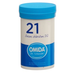 OMIDA SCHÜSSLER no21 zinc chlor cpr 12 D bte 100 g