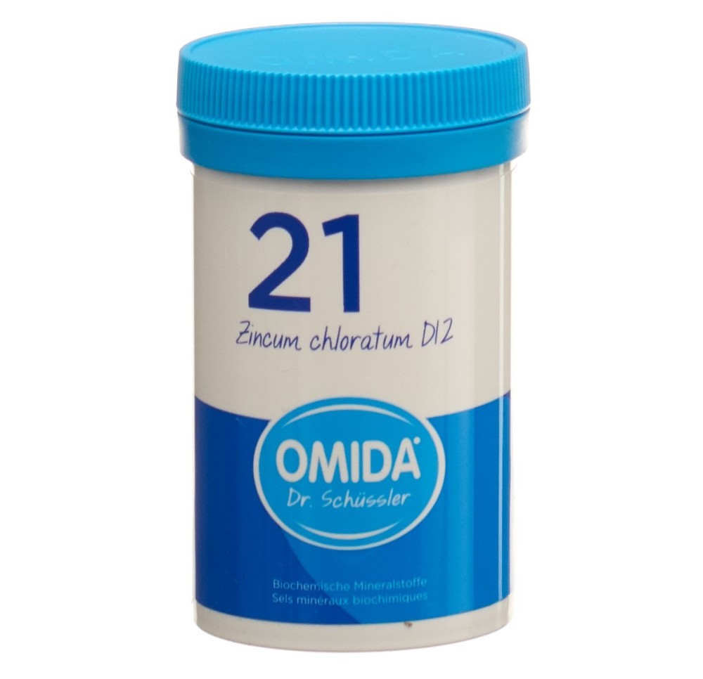 OMIDA SCHÜSSLER no21 zinc chlor cpr 12 D bte 100 g