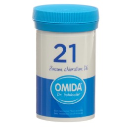 OMIDA SCHÜSSLER no21 zinc chlor cpr 6 D bte 100 g