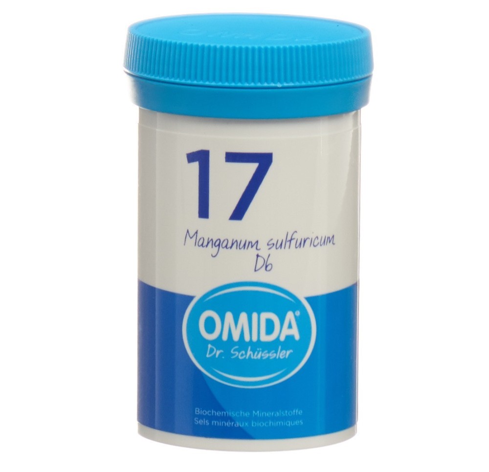 OMIDA SCHÜSSLER no17 mang sulf cpr 6 D bte 100 g