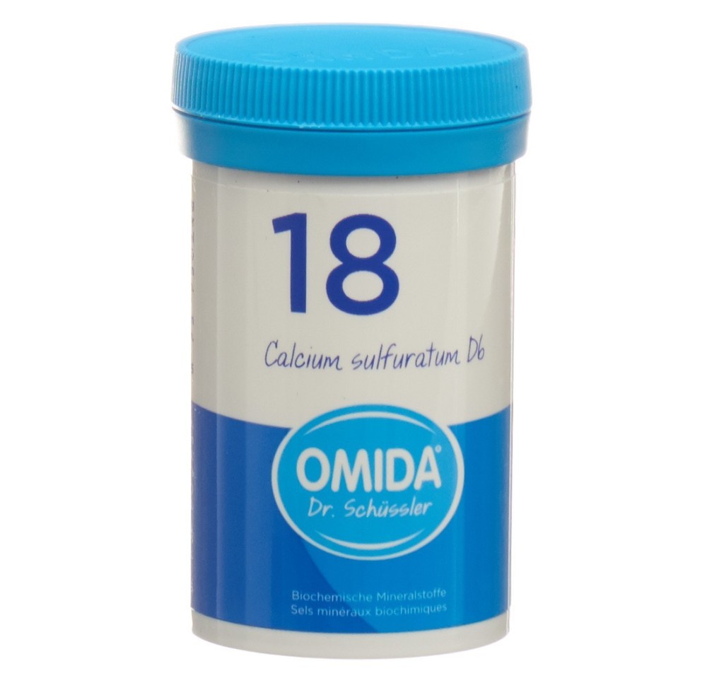 OMIDA SCHÜSSLER no18 calc sulf cpr 6 D bte 100 g