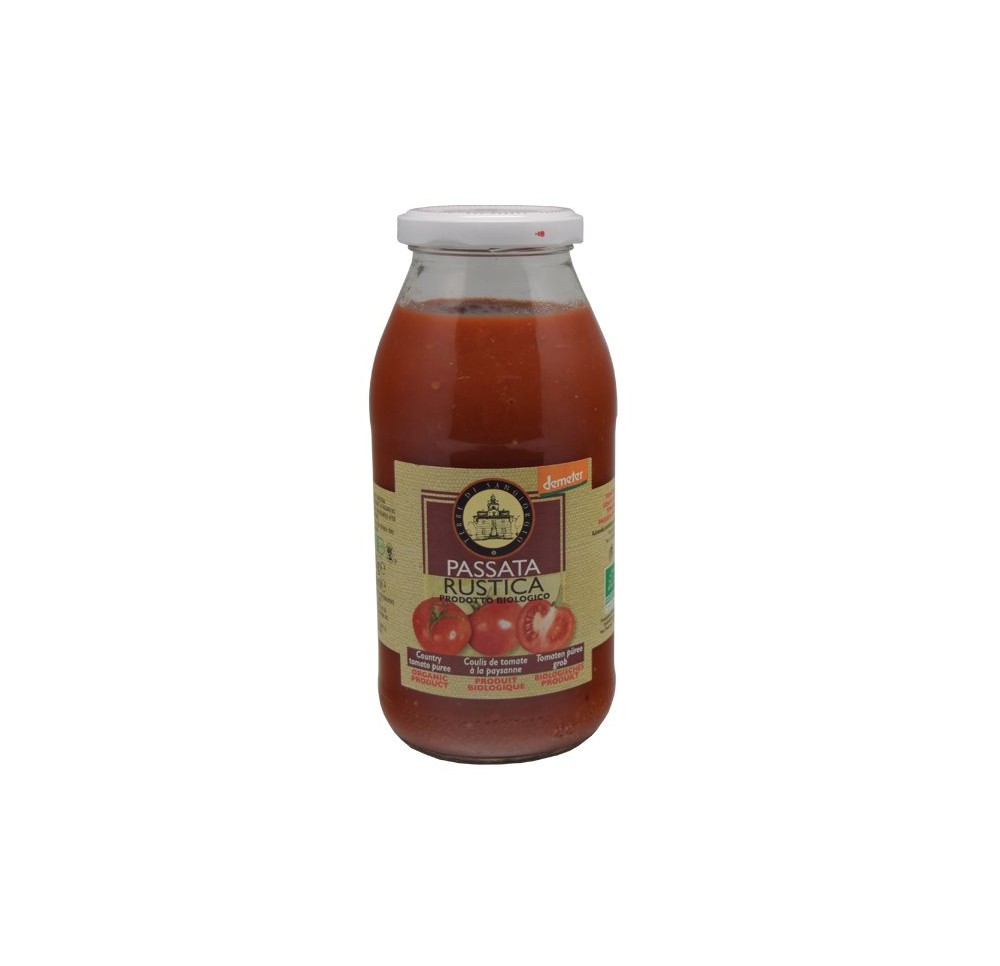 TERRE DI SANGIORGIO passata rustica demeter 510 g TERRE DI SANGIORGIO passata rustica demeter 510 g