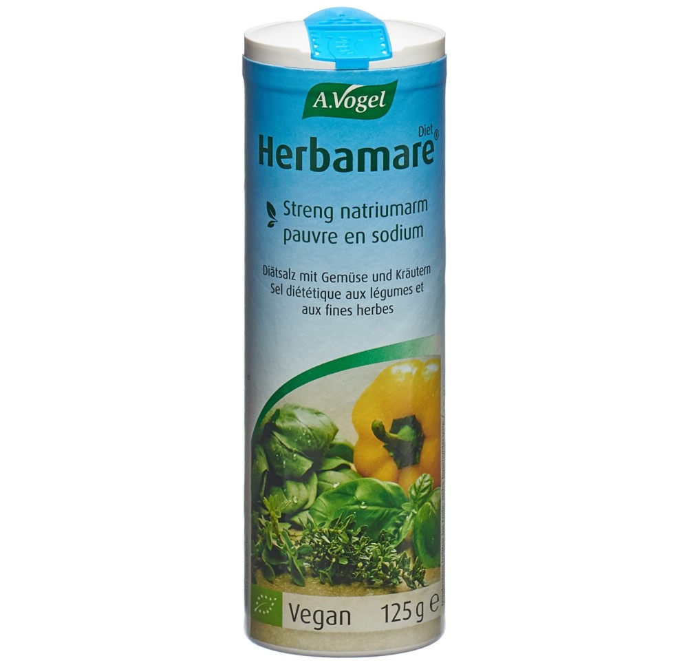 VOGEL Herbamare Diet sel diététique saupoudr 125 g VOGEL Herbamare Diet sel diététique saupoudr 125 g