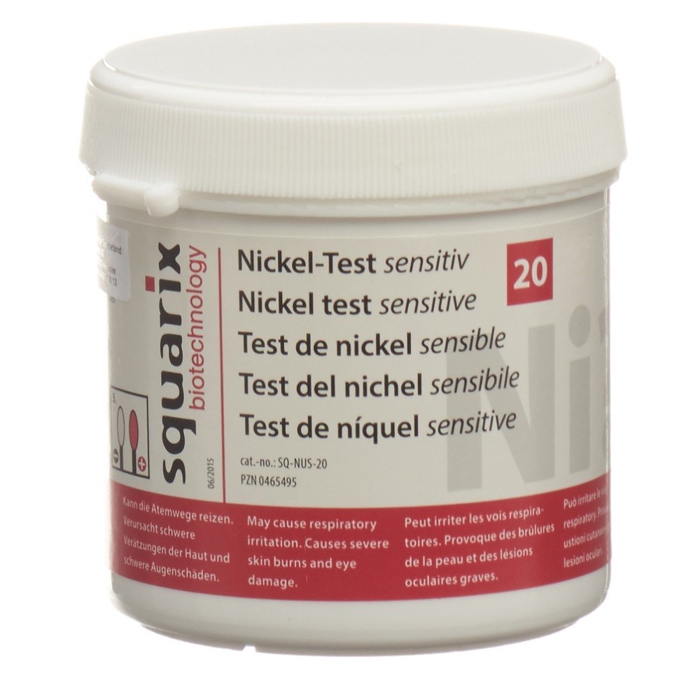 BENCARD test de nickel sensible 20 pce BENCARD test de nickel sensible 20 pce