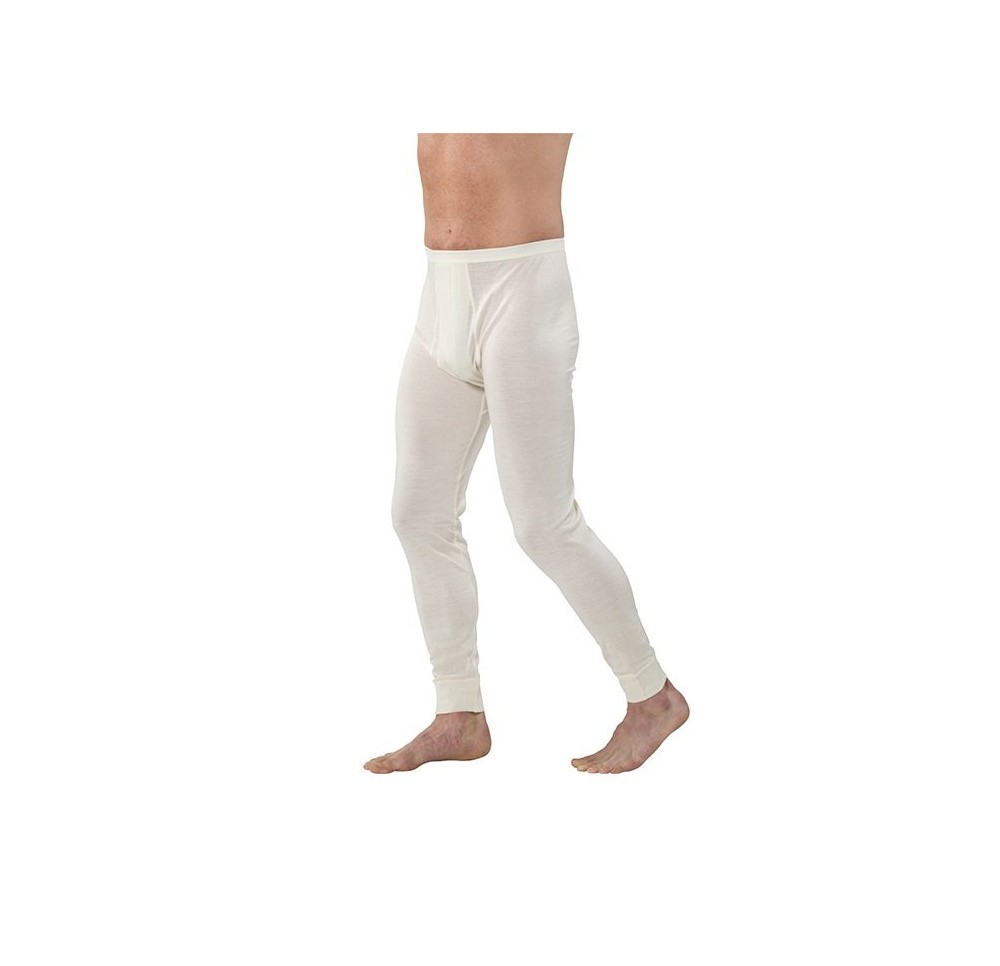 EUSANA hommes caleçon long S/M ivoire