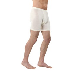 EUSANA hommes caleçon long 1/4 XL ivoire