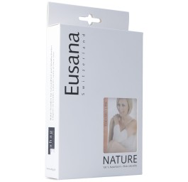 EUSANA chauffe genou double tricot M ivoire