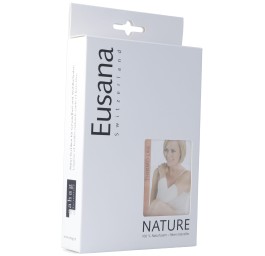 EUSANA chauffe genou double tricot S ivoire