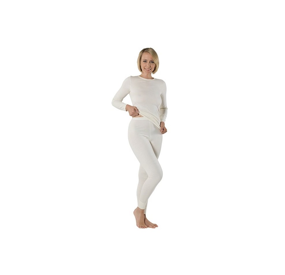 EUSANA THERMO femmes manches long col rond S ivoi EUSANA THERMO femmes manches long col rond S ivoi